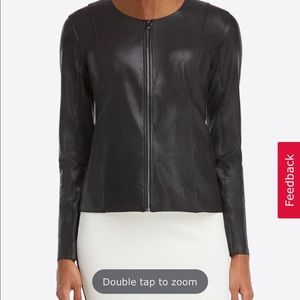 Spanx faux leather jacket XS - never worn